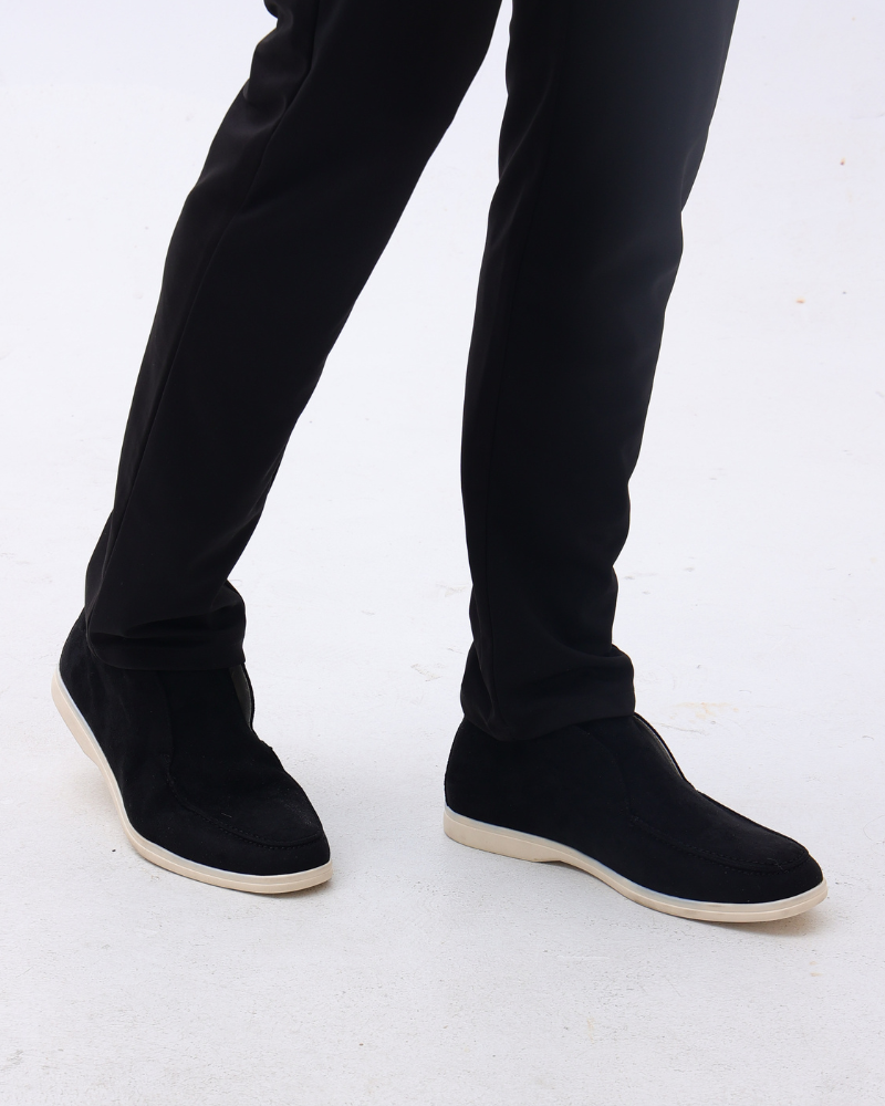 High Suede Slipper