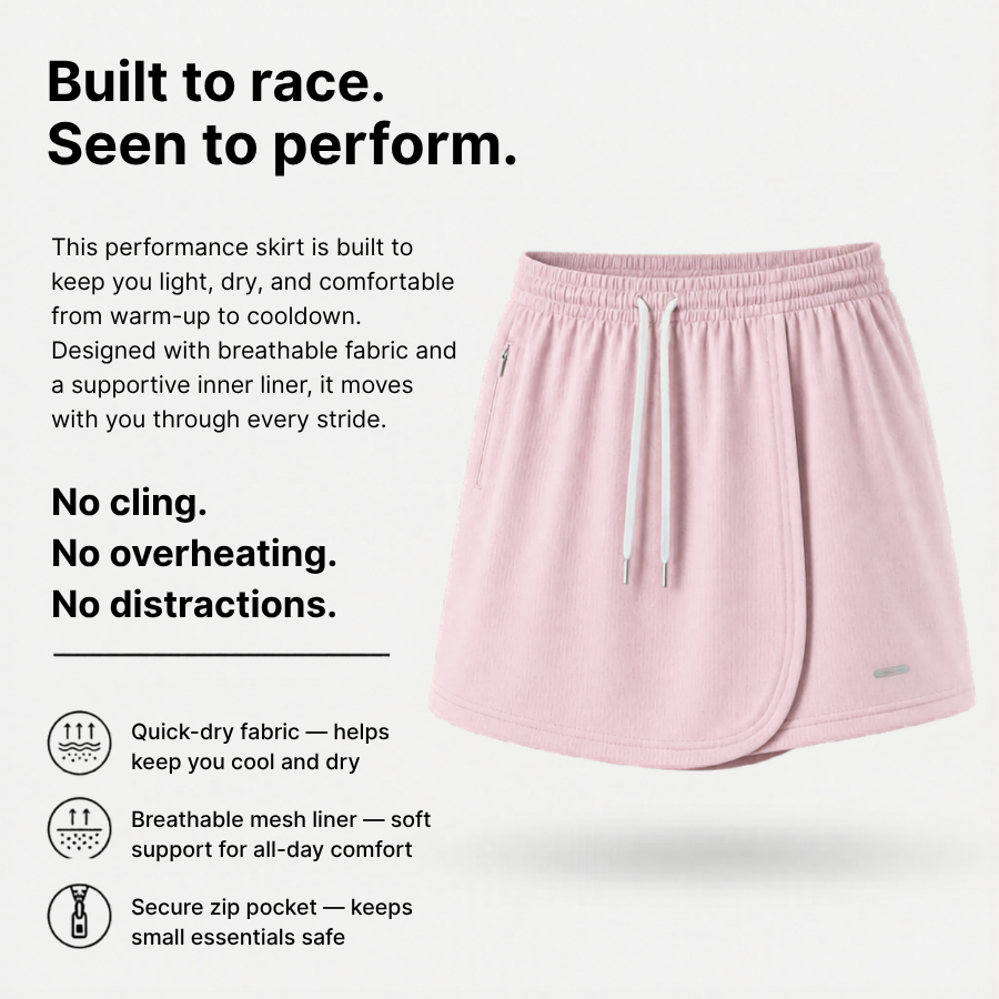 RUNNR AeroSkirt 2-in-1 Running Skirt