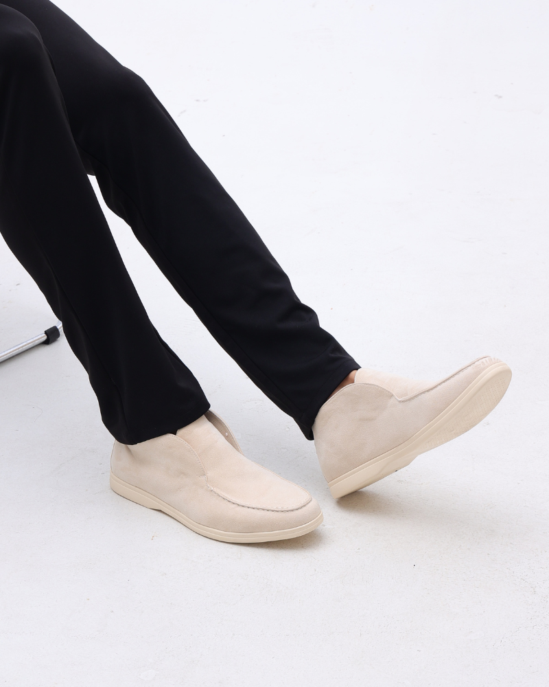 High Suede Slipper