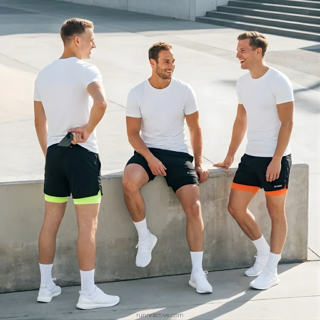 RUNNR ATHLETICS 2-in-1 Running Shorts