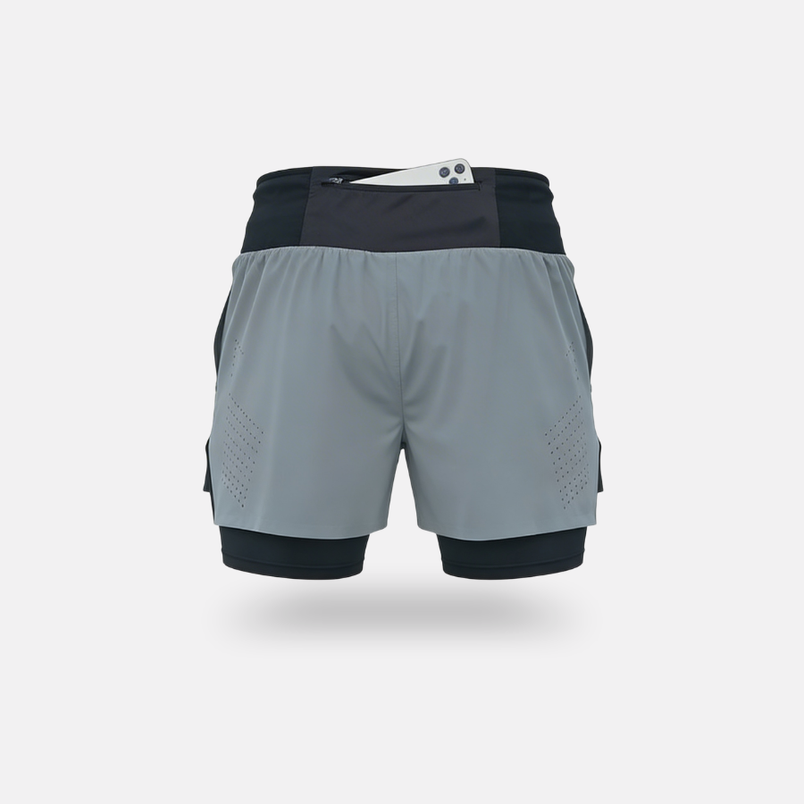 RUNNR 2-in-1 Trail Running Sports Shorts
