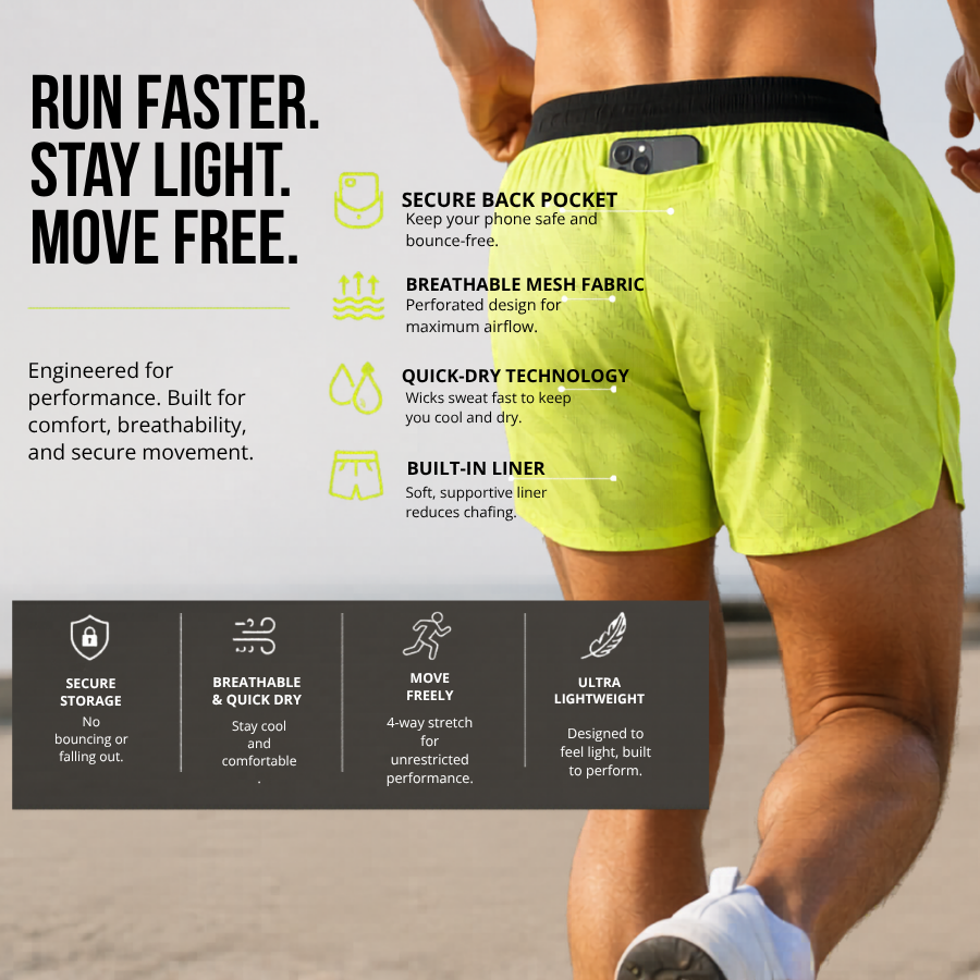 RUNNR FlowDry 2-in-1 Shorts