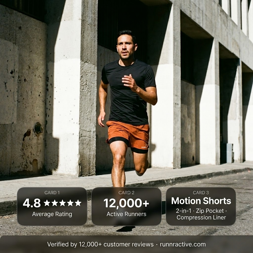 RUNNR Motion Performance Shorts