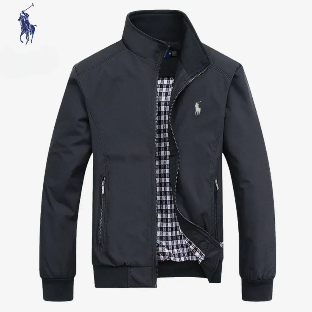 RL Casual Zip-Up Bomber – Premium Inspiration