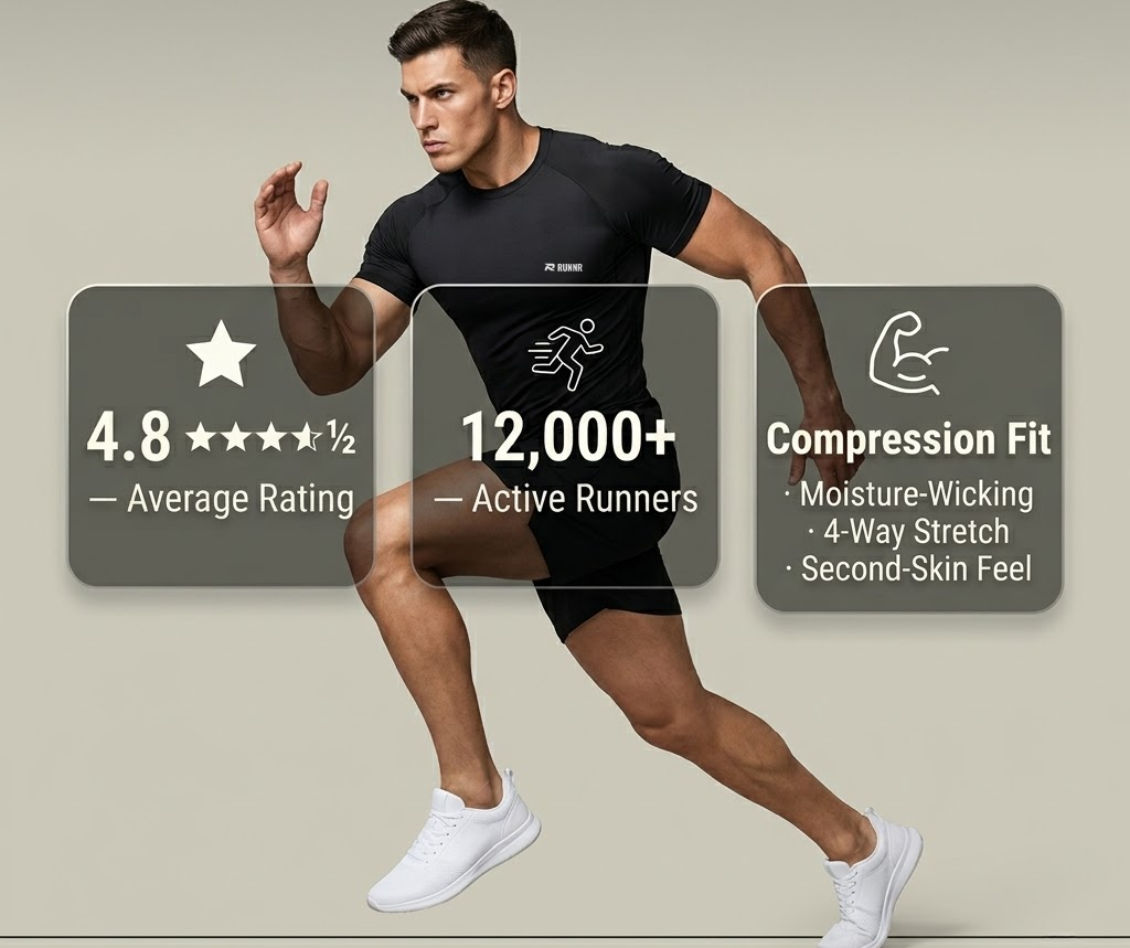 RUNNR COMPRESSION SHIRT