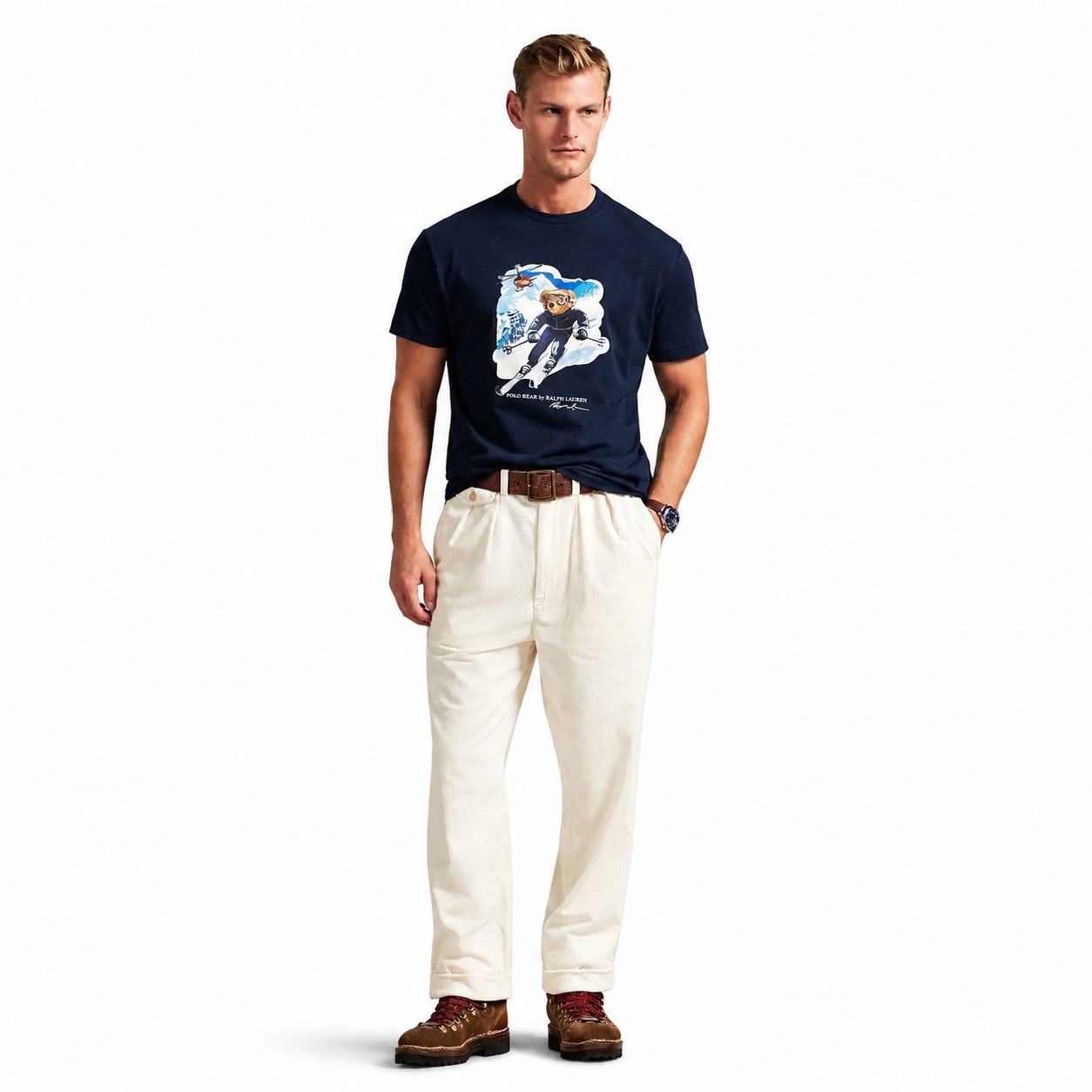 RL Classic Fit Polo Bear Jersey T-Shirt