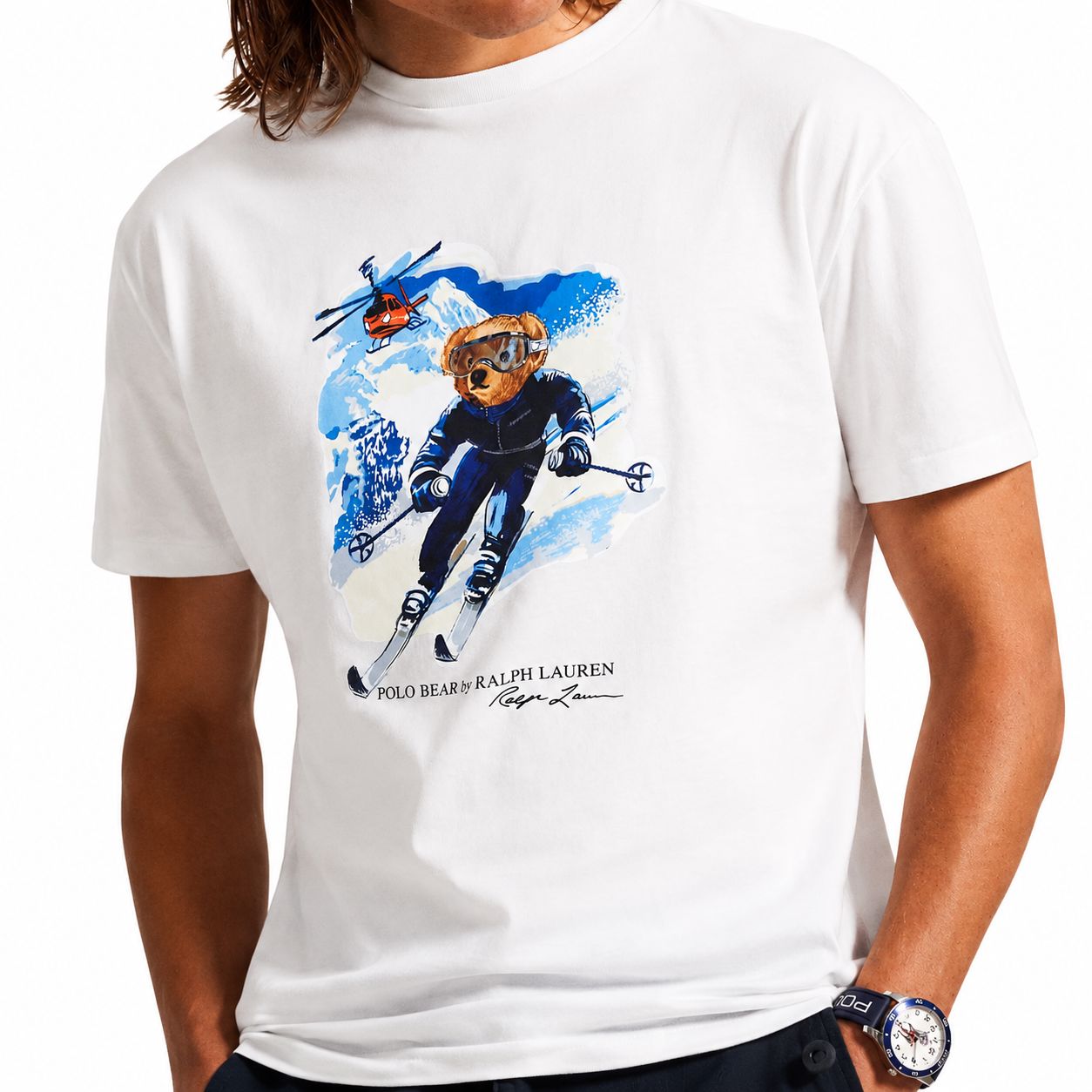 RL Classic Fit Polo Bear Jersey T-Shirt