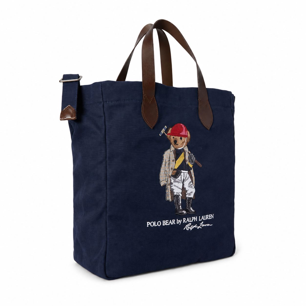 RL Polo Bear Canvas Tote Bag