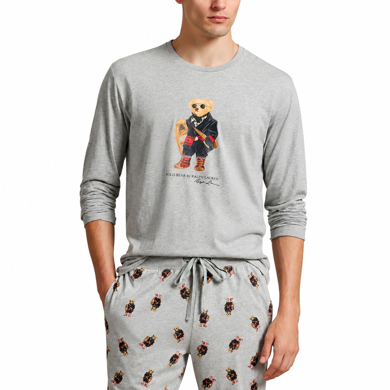 RL Polo Bear Jersey Pyjama Set