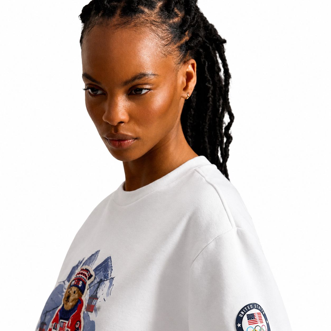 RL Team USA Polo Bear Sweatshirt