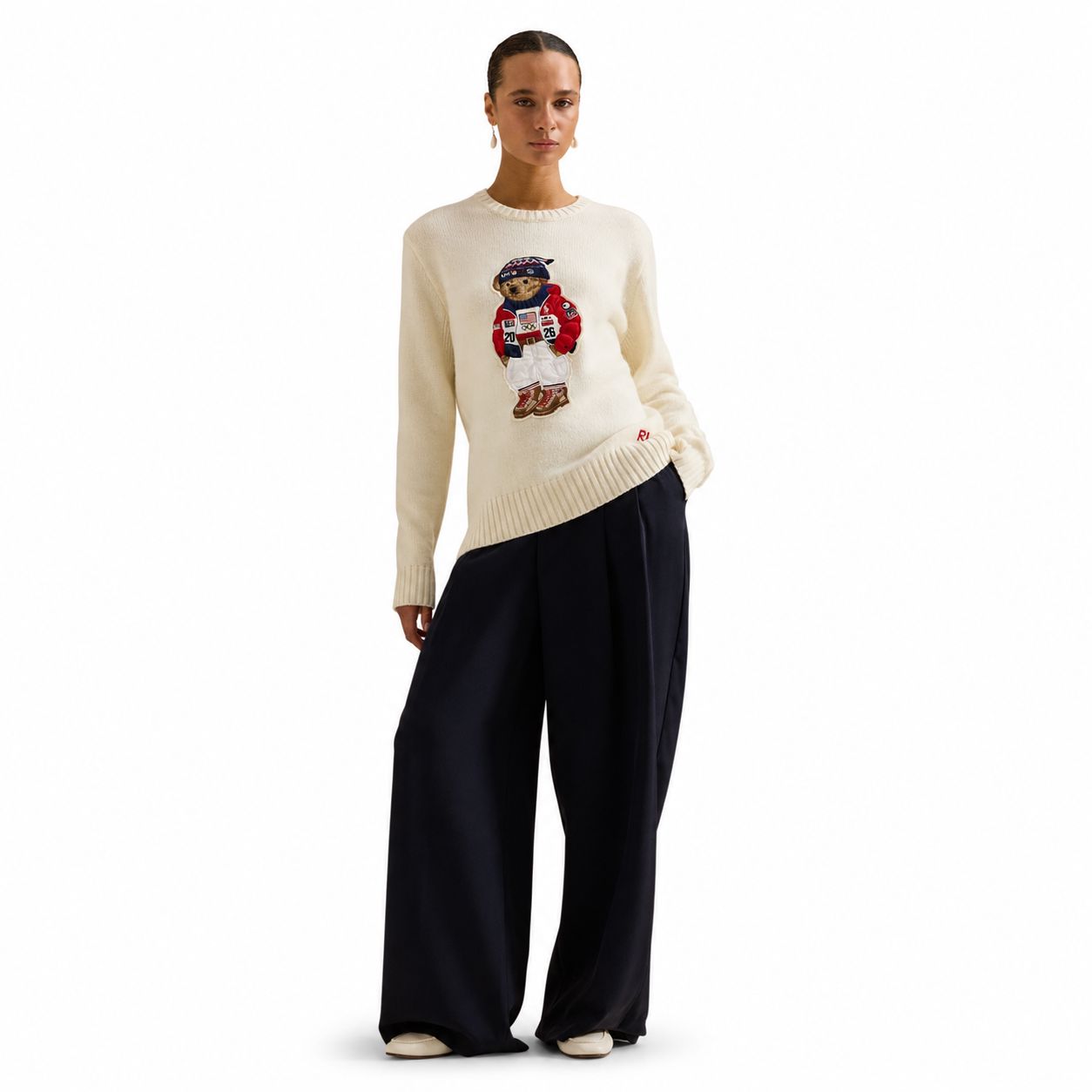 RL Team USA Polo Bear Sweater