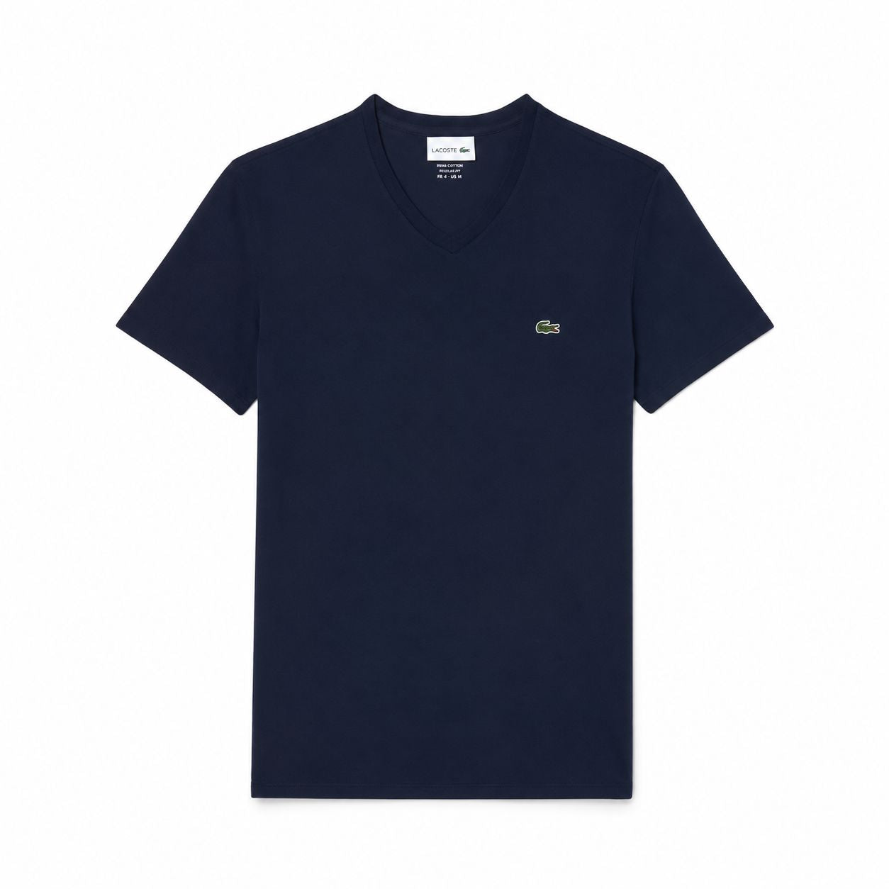 LC Men's V-Neck T-Shirt in Leichter Pima Cotton