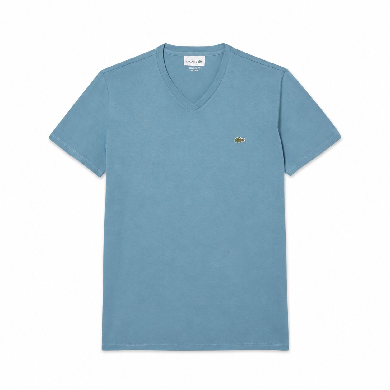 LC Men's V-Neck T-Shirt in Leichter Pima Cotton