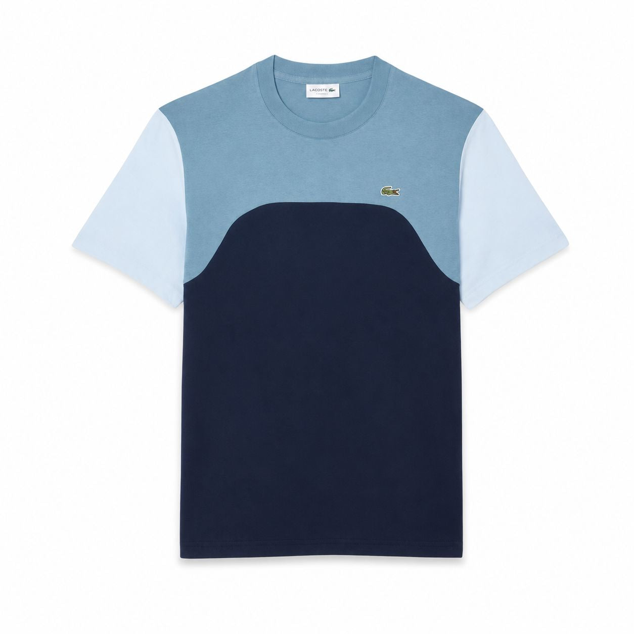 LC Cotton-Jersey T-Shirt with Colour-Block Design