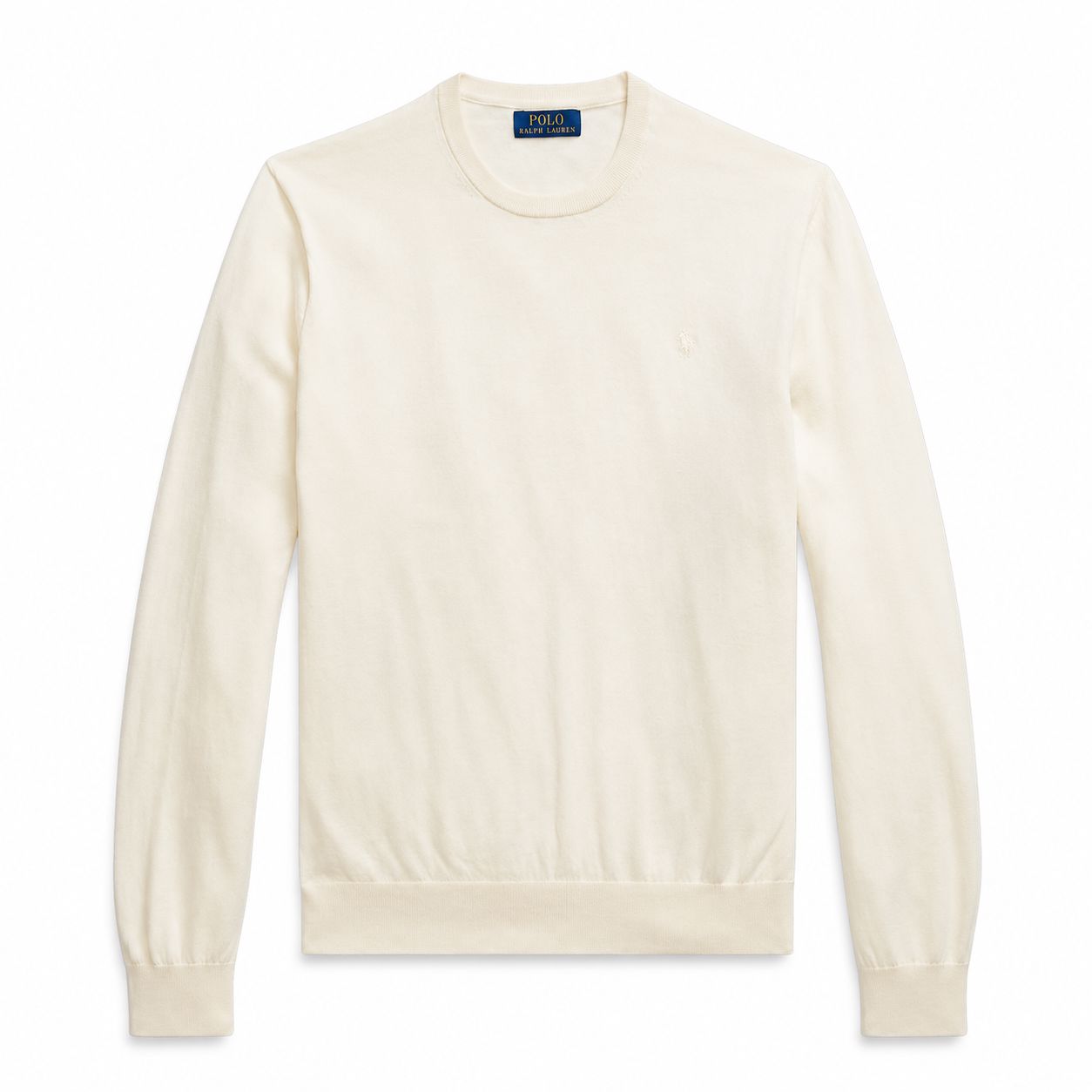 RL Cotton-Cashmere Crew Neck Sweater