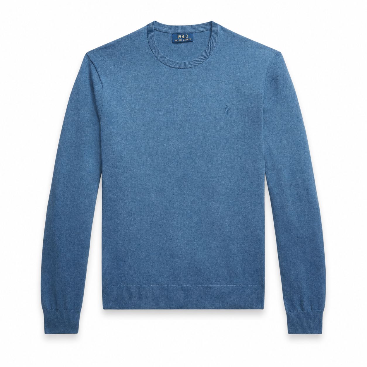 RL Cotton-Cashmere Crew Neck Sweater