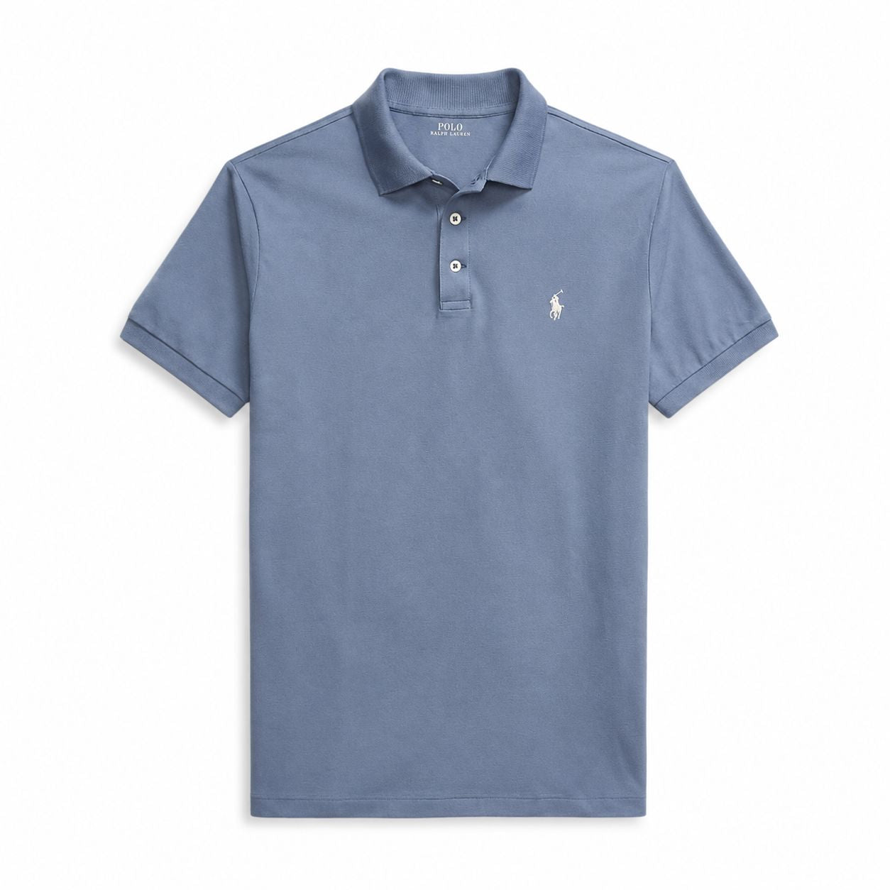 RL Custom Slim Fit Stretch Mesh Polo Shirt