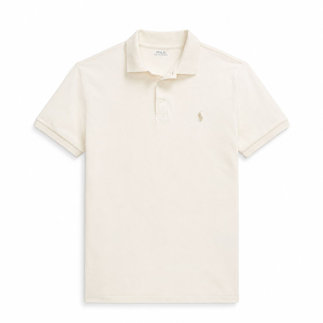 RL Custom Slim Fit Stretch Mesh Polo Shirt