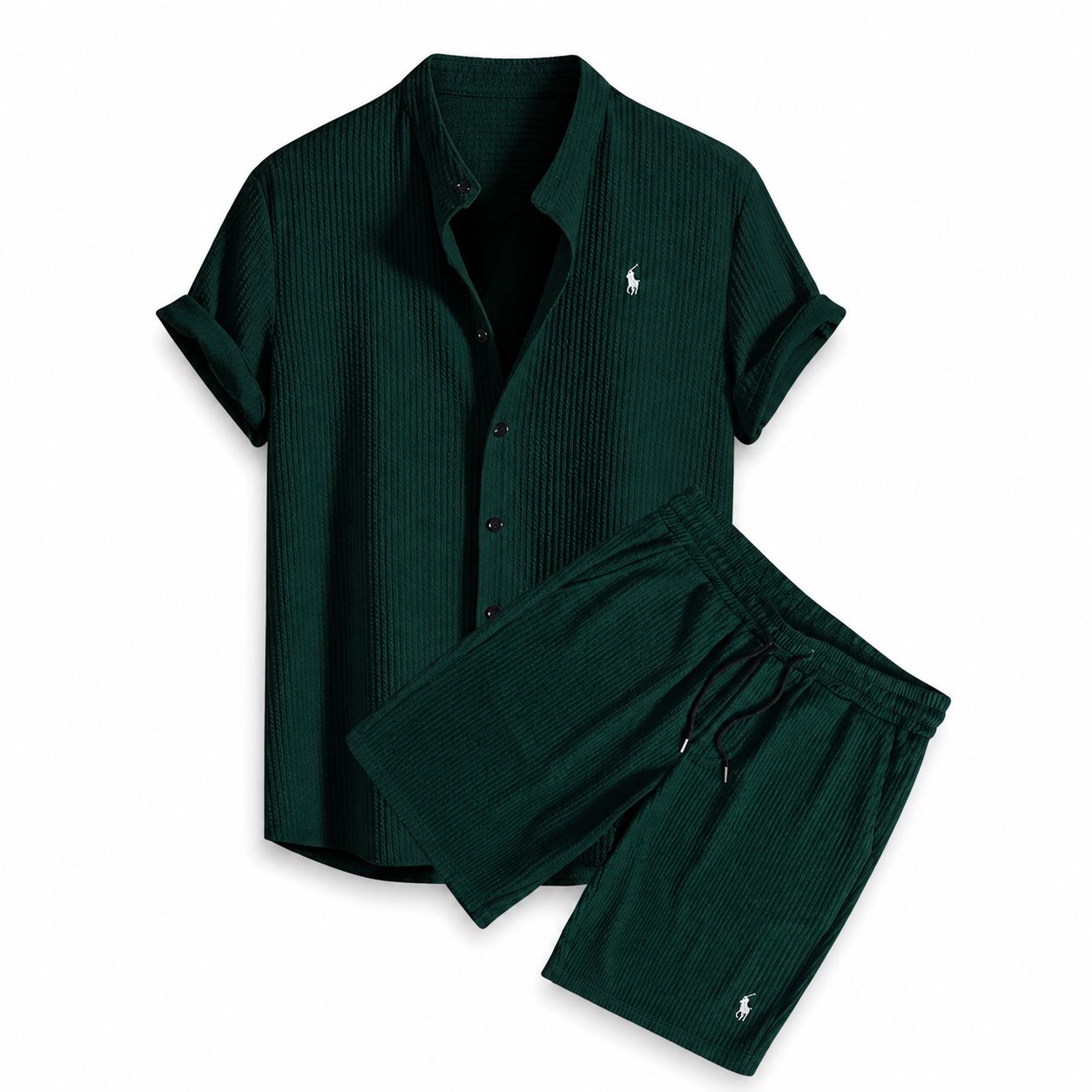 RL Prestige Comfort Collection - Premium Shirt & Shorts Set