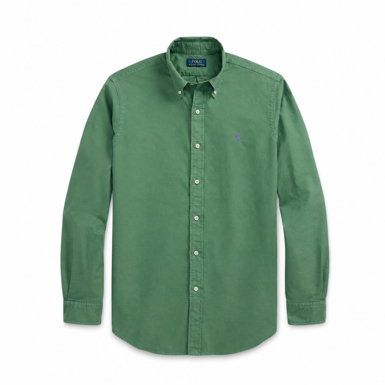 RL Slim Fit Oxford Shirt - Garment-Dyed