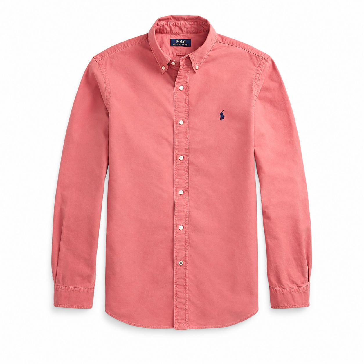 RL Slim Fit Oxford Shirt - Garment-Dyed