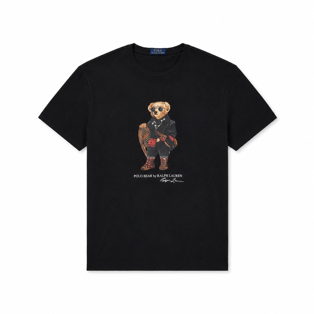 RL Classic Fit Polo Bear Jersey T-Shirt Black
