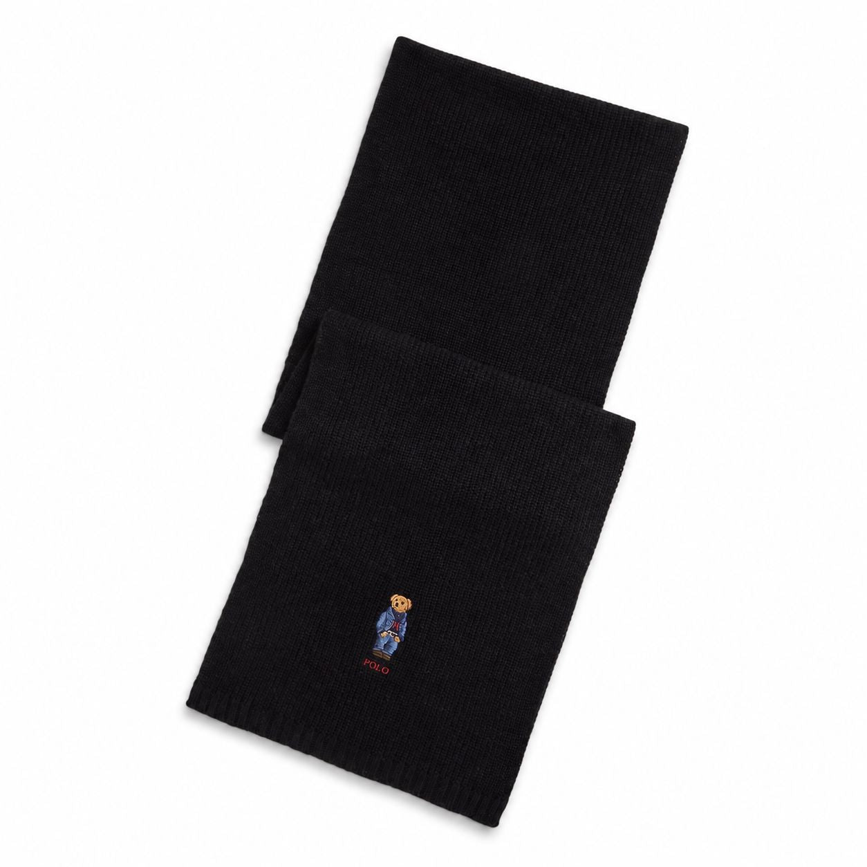 RL Polo Bear Knit Scarf