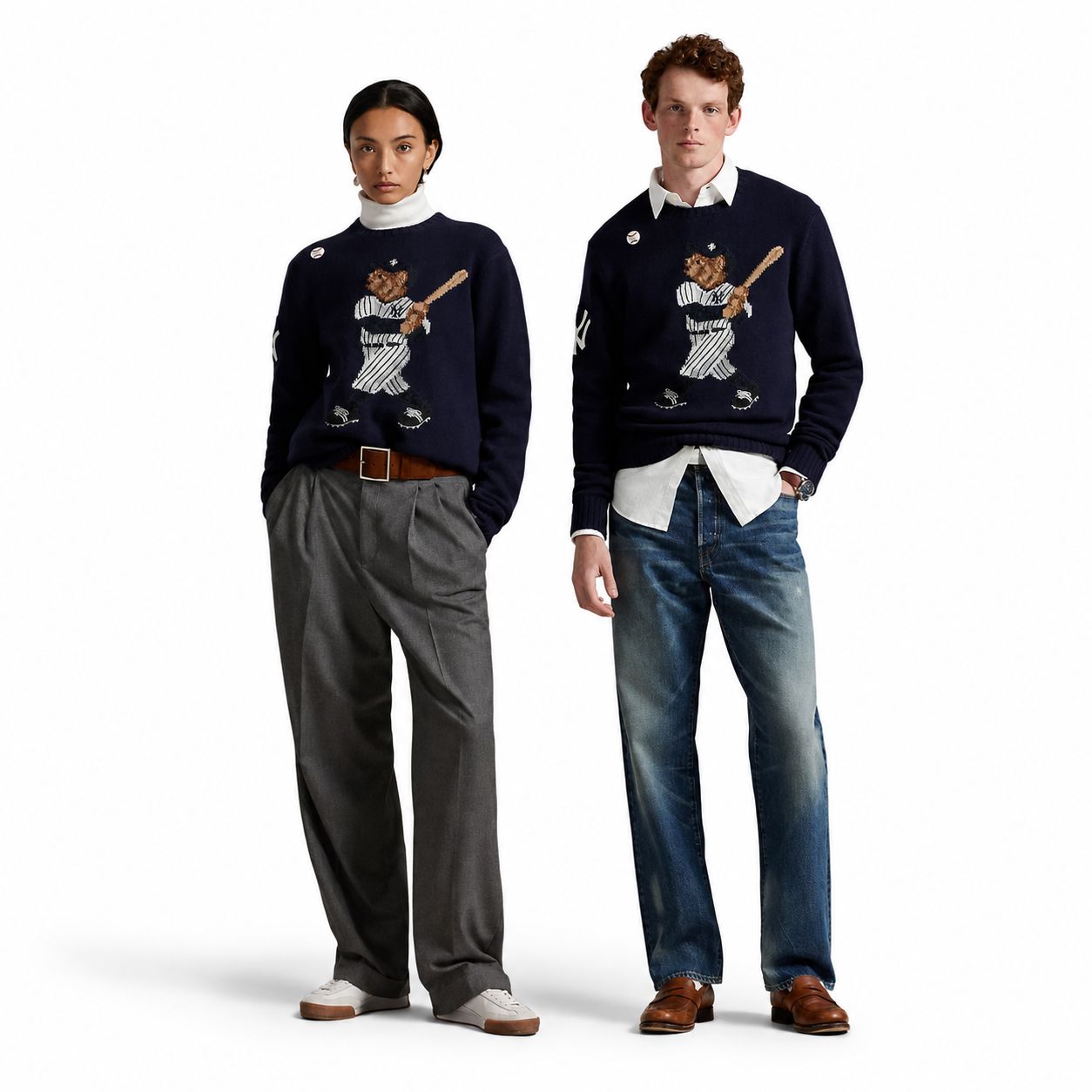 Polo RL Yankees Bear Sweater