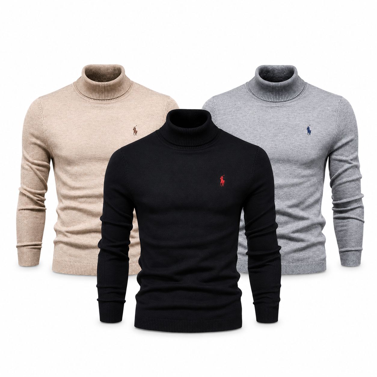 RL Double Elegance Turtleneck Sweater – Buy 1, Get 1 Free