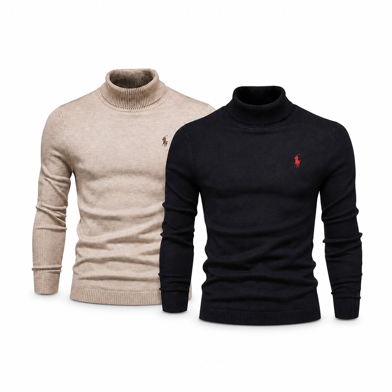RL Double Elegance Turtleneck Sweater – Buy 1, Get 1 Free