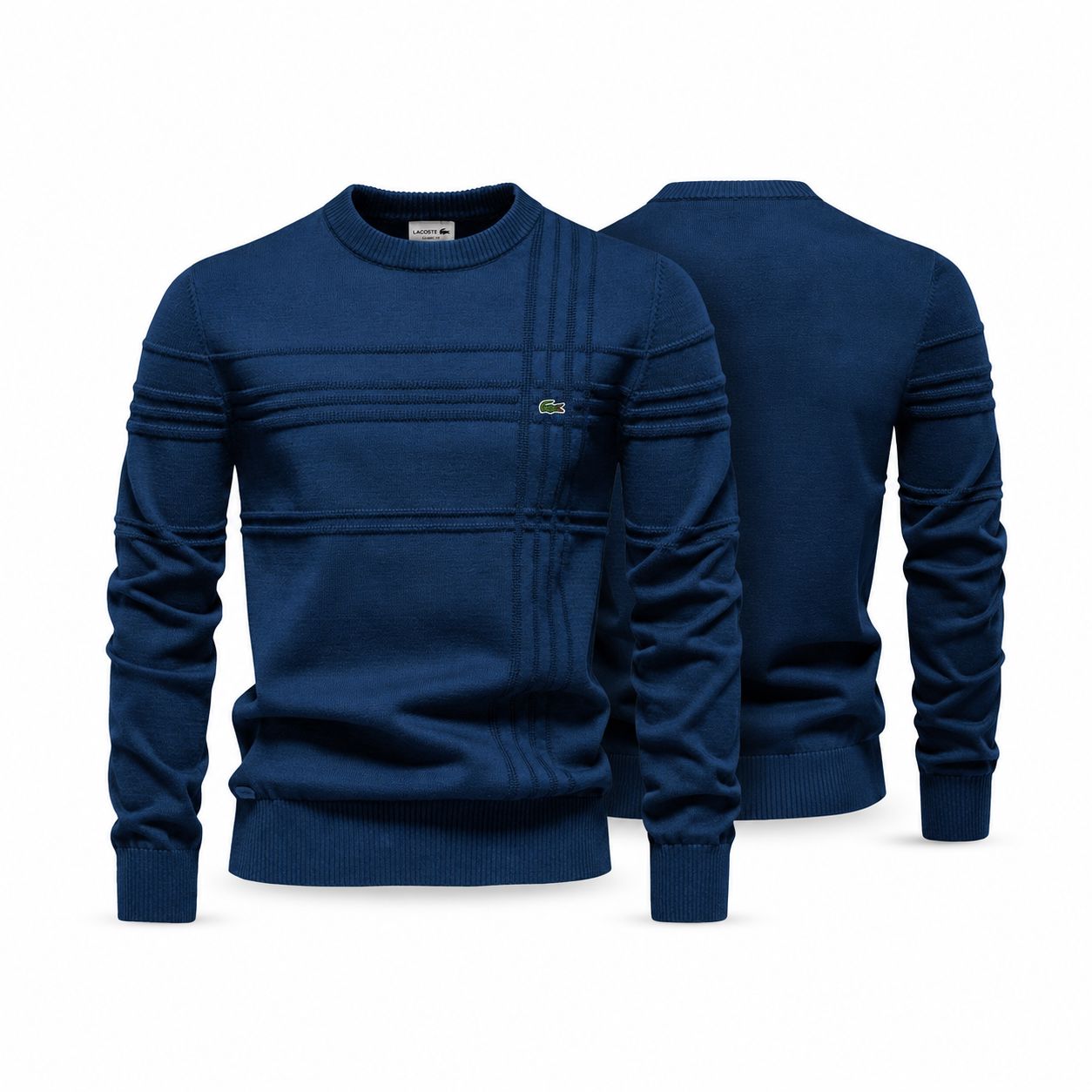LC Modern Crew Neck-Knit Sweater