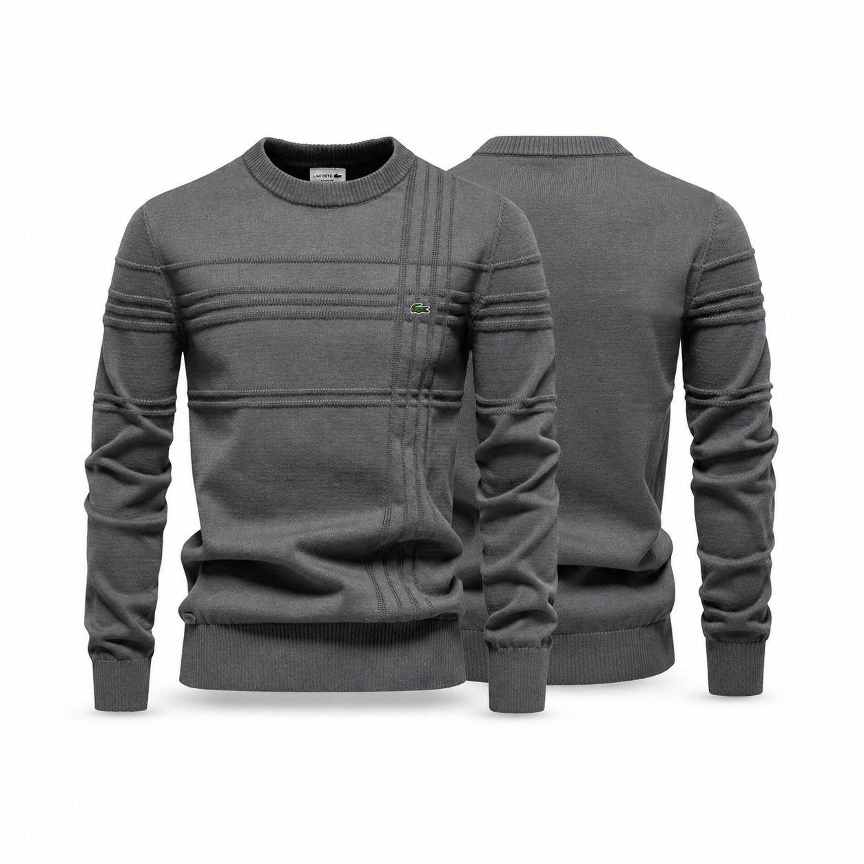 LC Modern Crew Neck-Knit Sweater