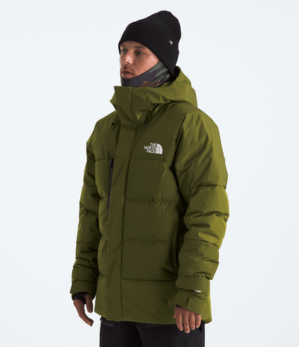 TNF Men's Corefire Down Windstopper Jacket in Forest Olive