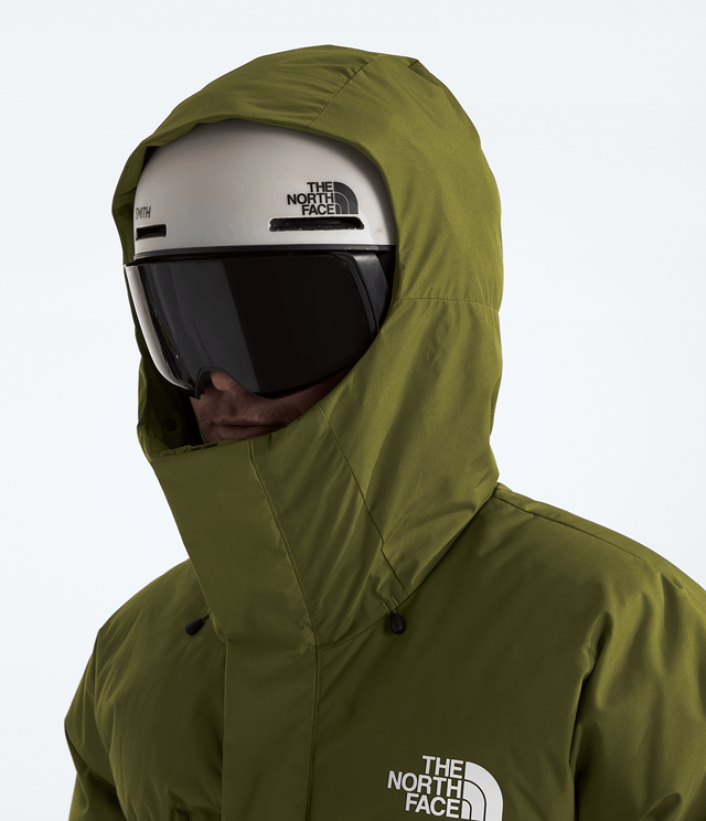 TNF Men's Corefire Down Windstopper Jacket in Forest Olive