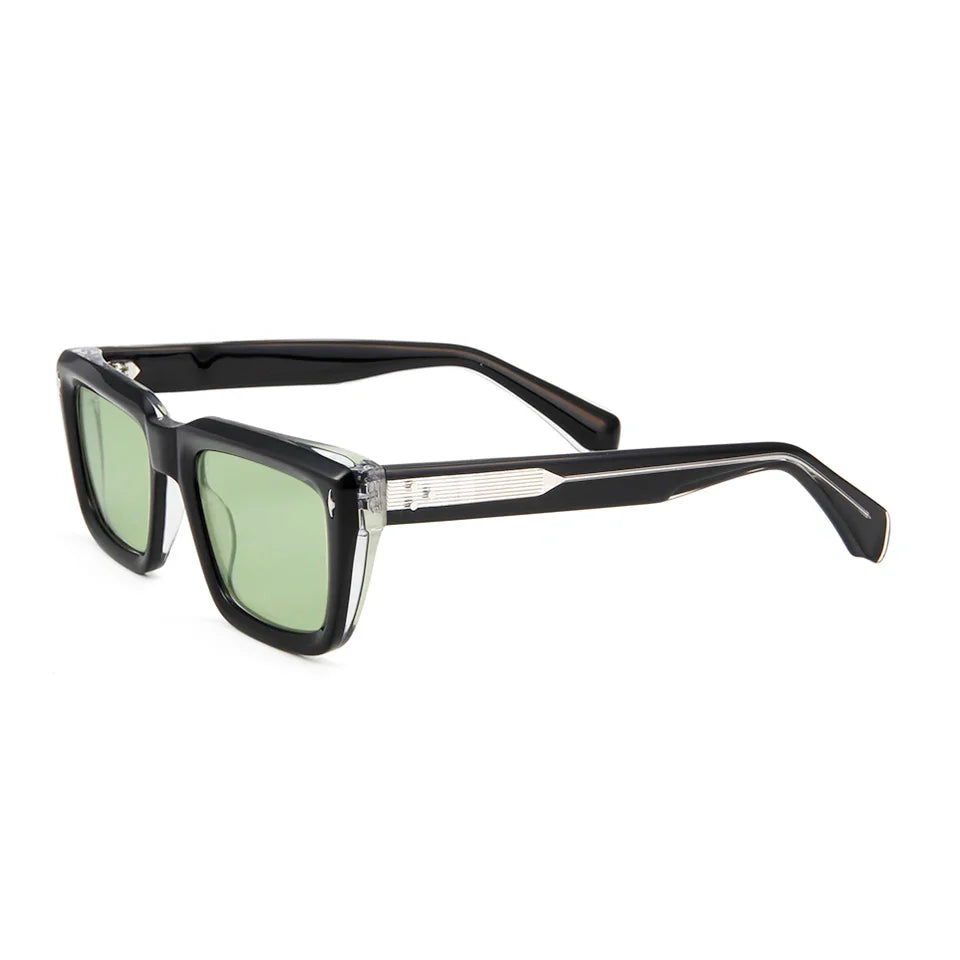 ESNERO® Crystal Acetate Square Sunglasses