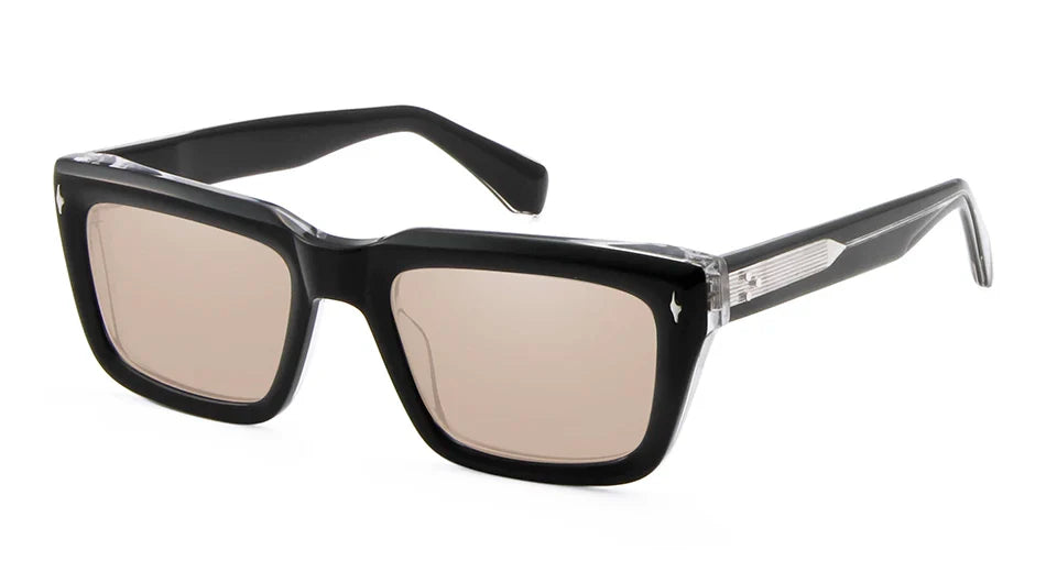 ESNERO® Crystal Acetate Square Sunglasses