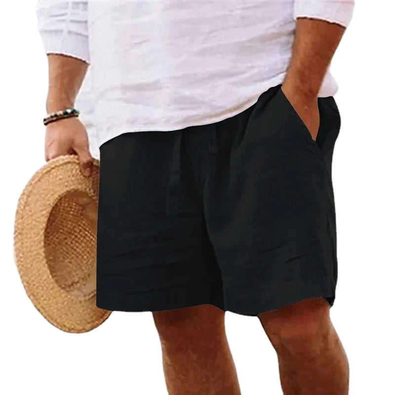 MIKHAIL® Cotton Solid Color Short