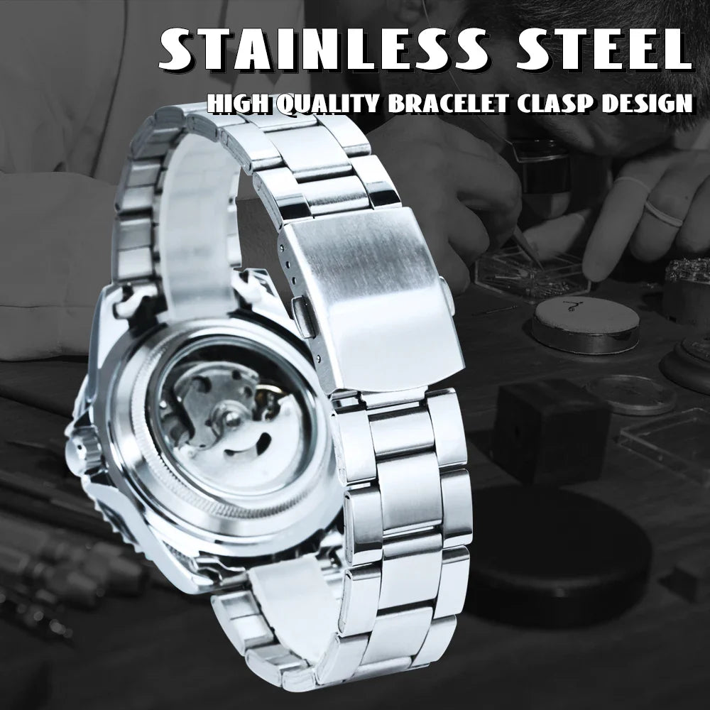 CLEMENZA® Classic Mechanical Luxury Watch
