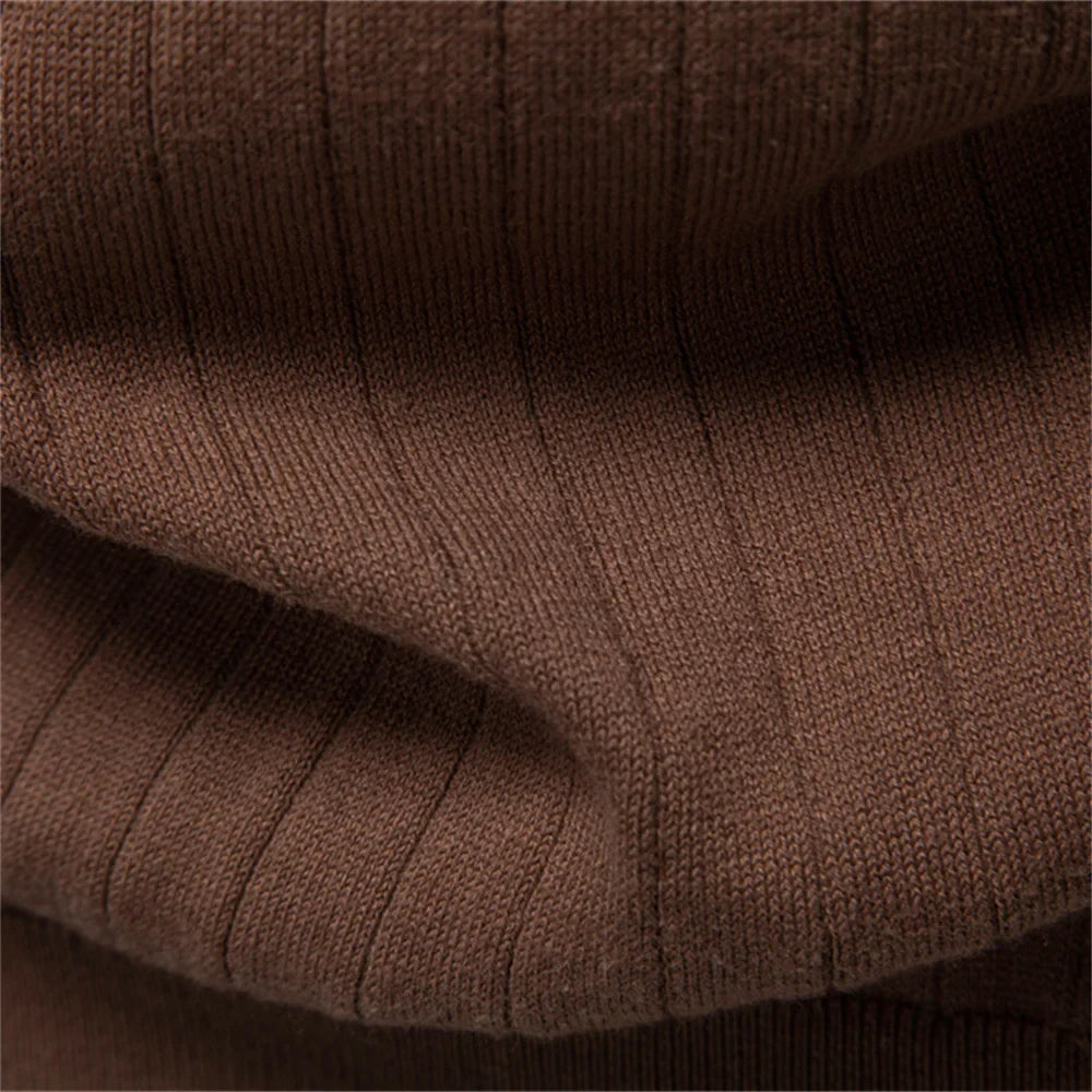 PONTEVECCHIO® Cotton Collar Knit Polo Shirt