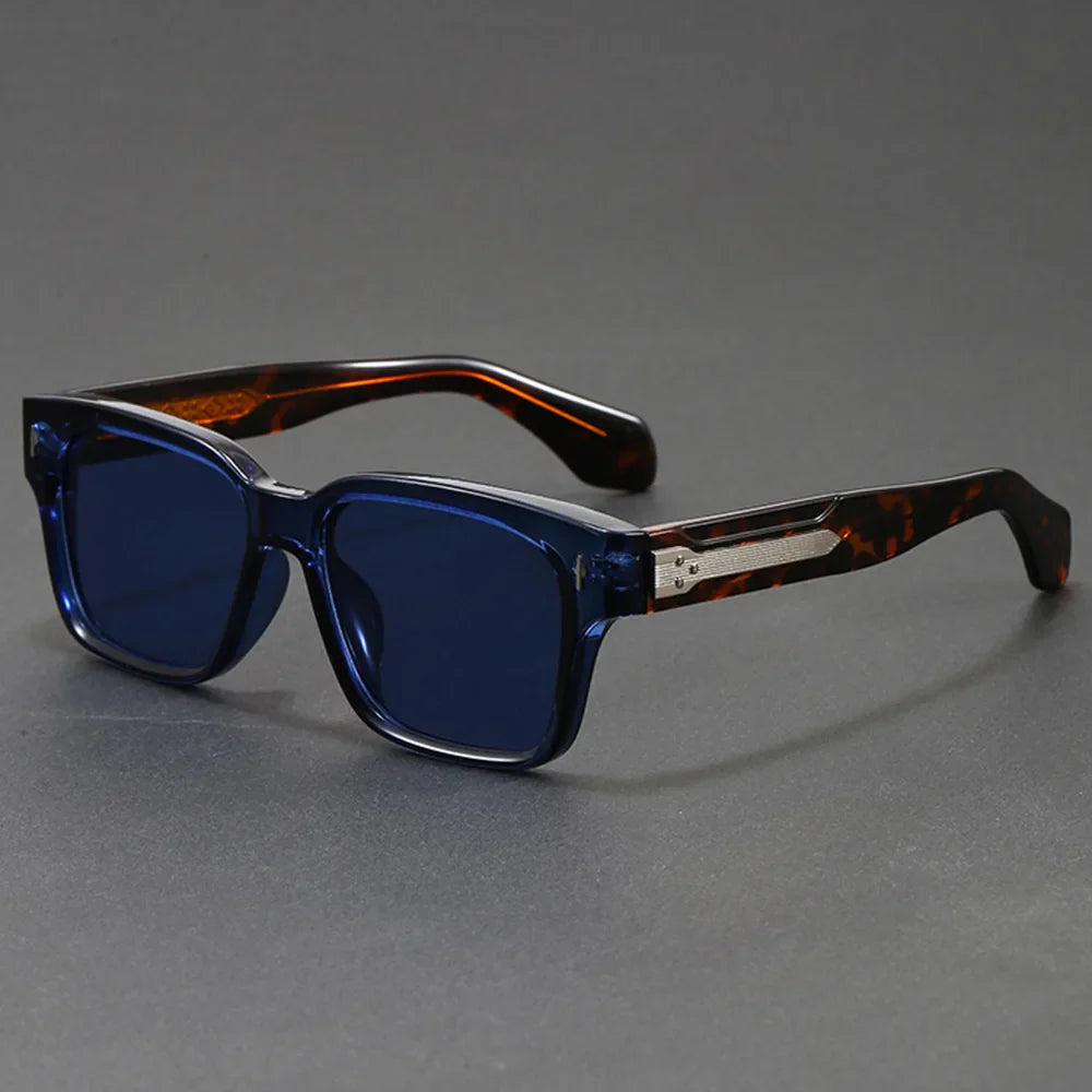 New Fashion Men's Sunglasses Square ClassDECARIS® Retro Square UV400 Sunglasses