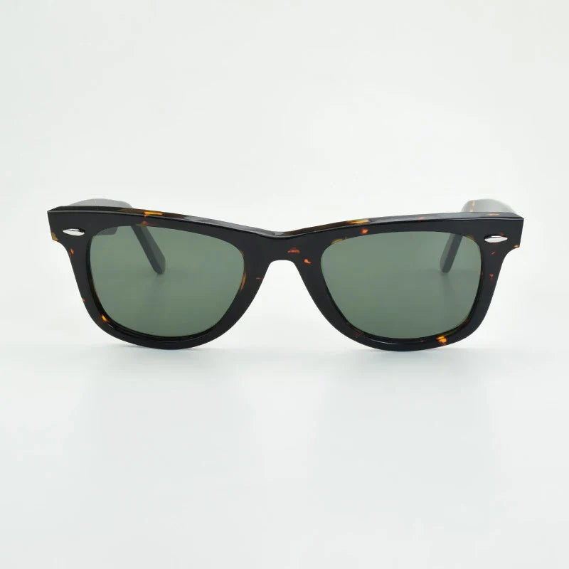 RIVETTO® Classic Glass Lens Sunglasses