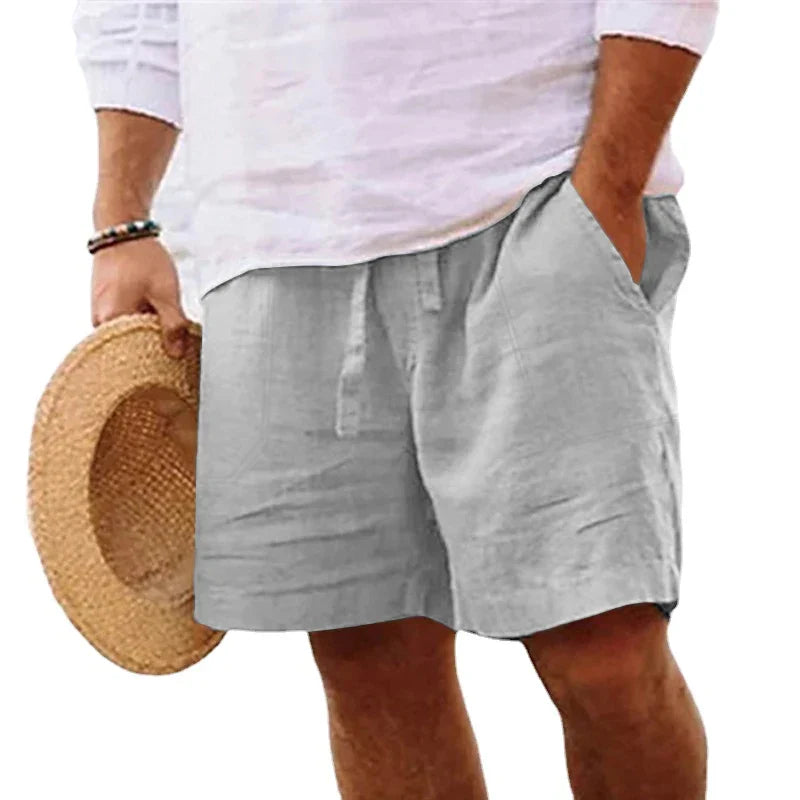 MIKHAIL® Cotton Solid Color Short