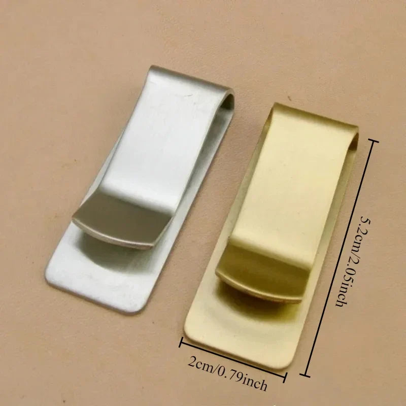 LEONIDAS® Stainless Steel Slim Money Clip