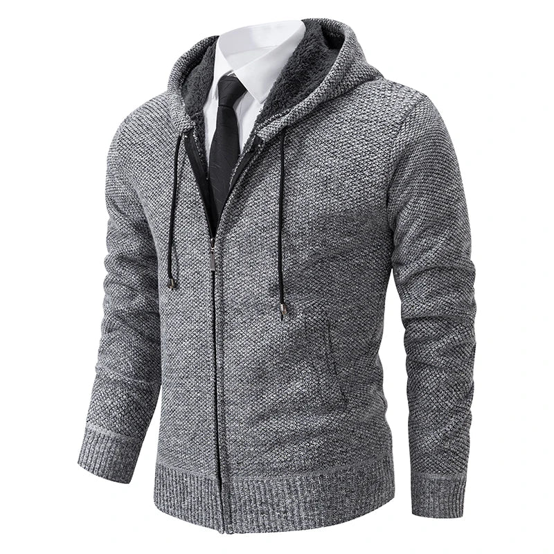 SERGEI® Sweater Grab Fleece Warm Zipper Cardigan