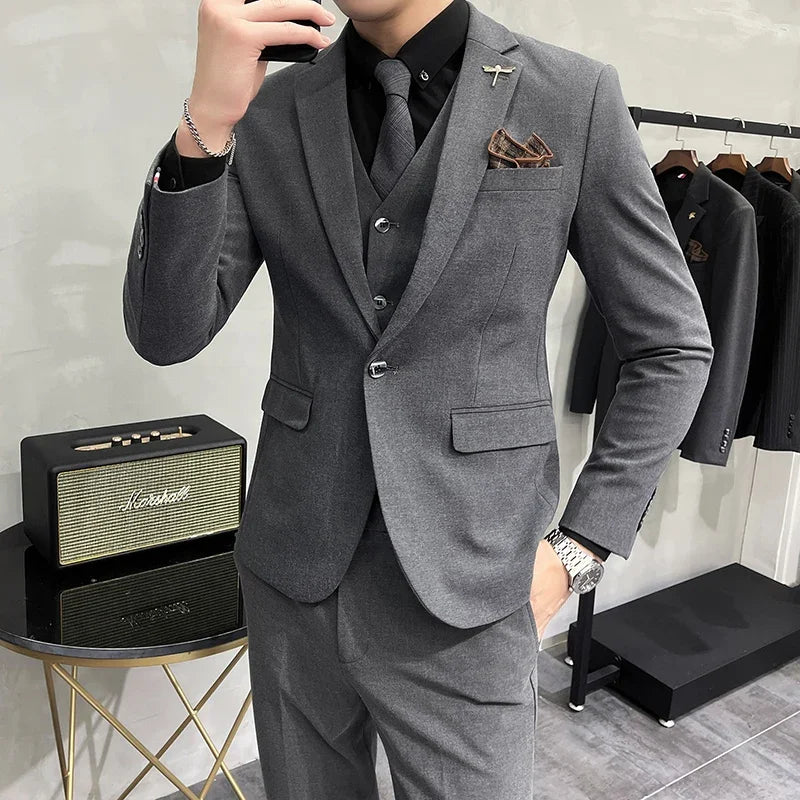 GIANLUCA® High-end 3 Piece Suit