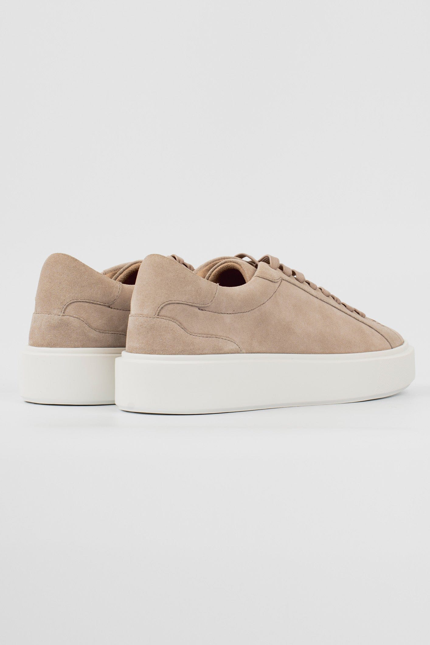 SUEDE TRAINER - BEIGE