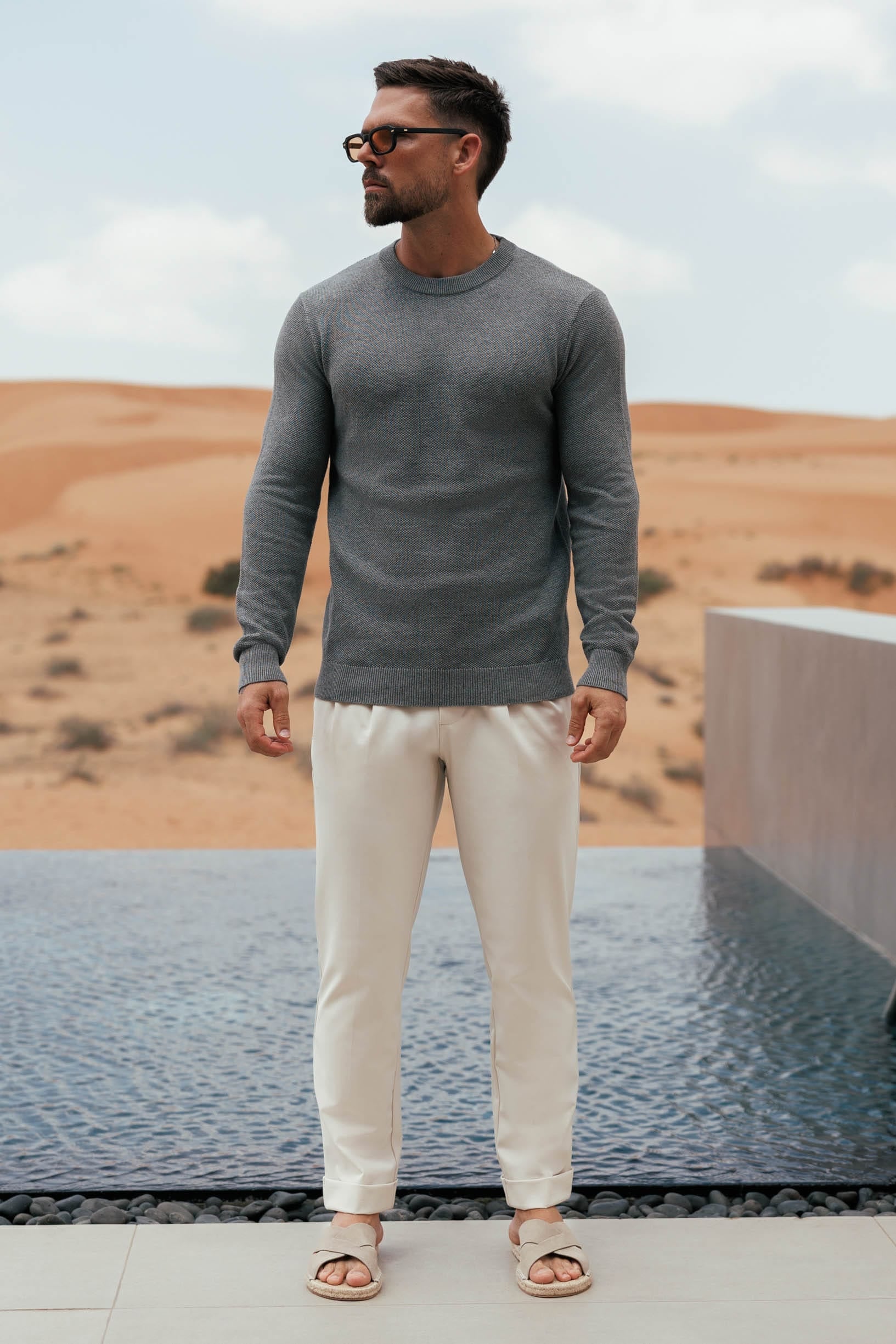 COAST SWEATSHIRT - DARK GREY