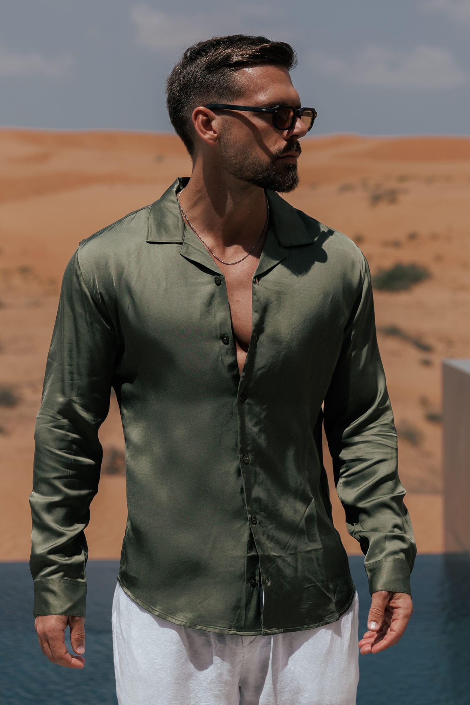 FLOW SHIRT - OLIVE
