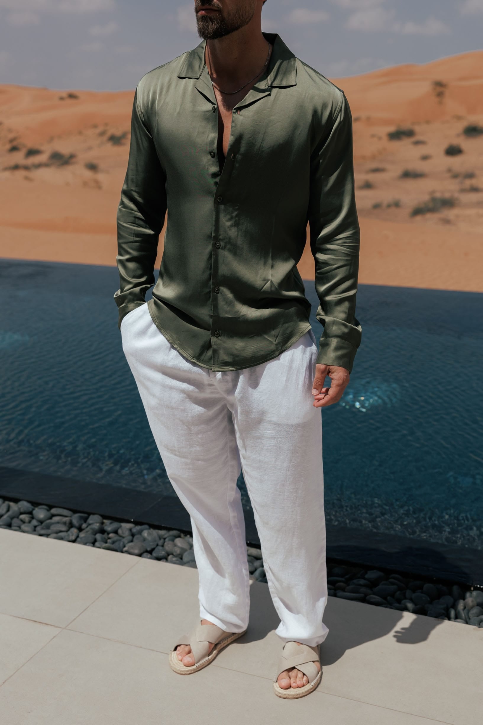 FLOW SHIRT - OLIVE