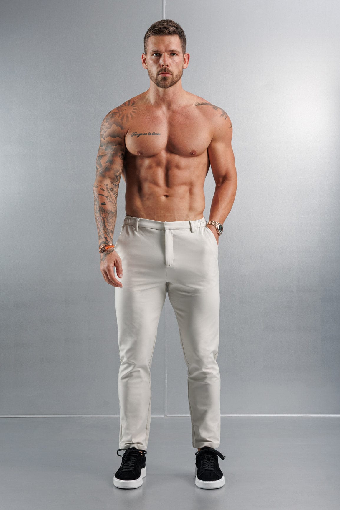 HYBRID TROUSER - STONE